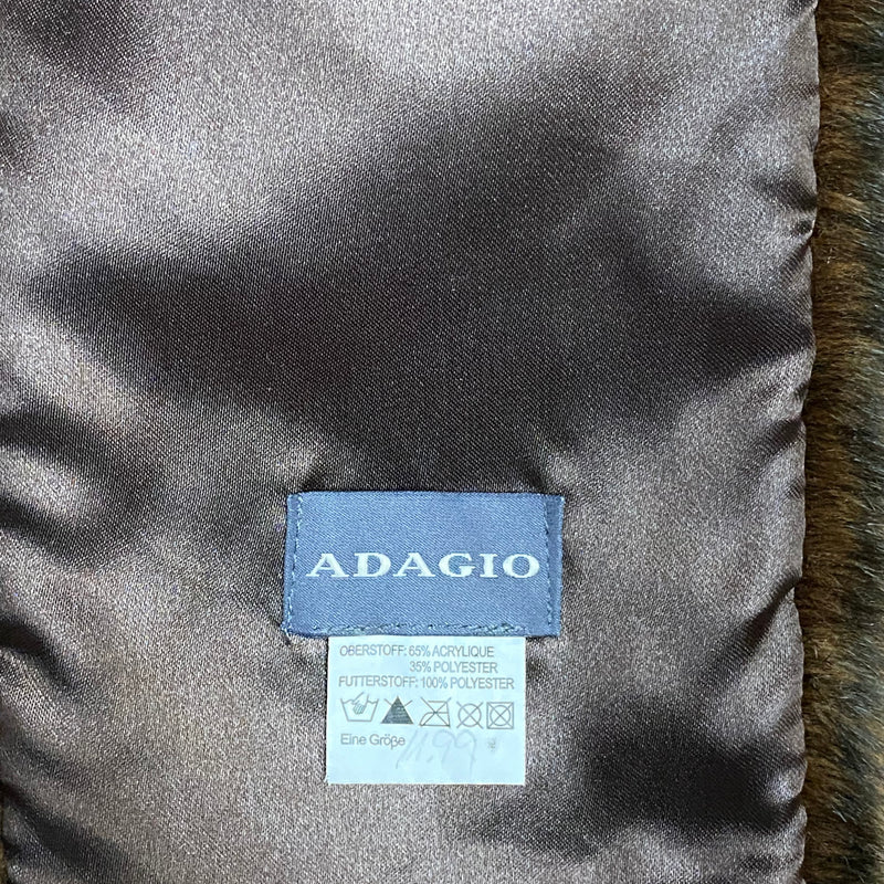 Etikett ADAGIO – Materialangabe Acrylique/Polyester, Einheitsgröße
