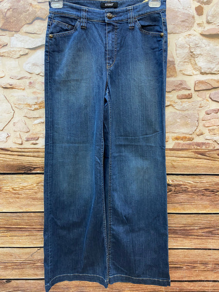 Jeanshose Weites Bein  Flared Gr.38 Secondhand Rosner