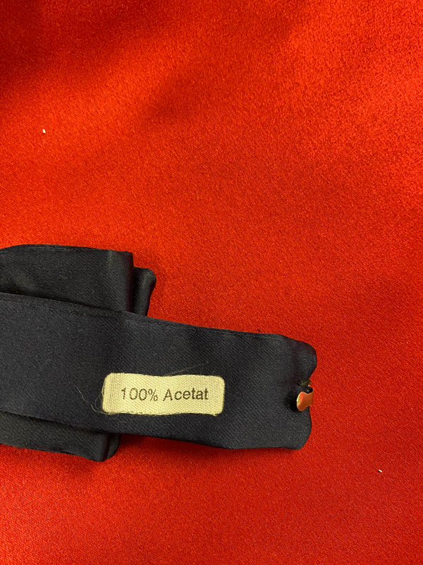 „Dunkelblaue Herrenfliege verstellbar klassisches Vintage Accessoire“