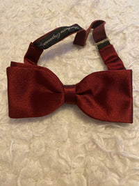 Noeud papillon vintage bordeaux