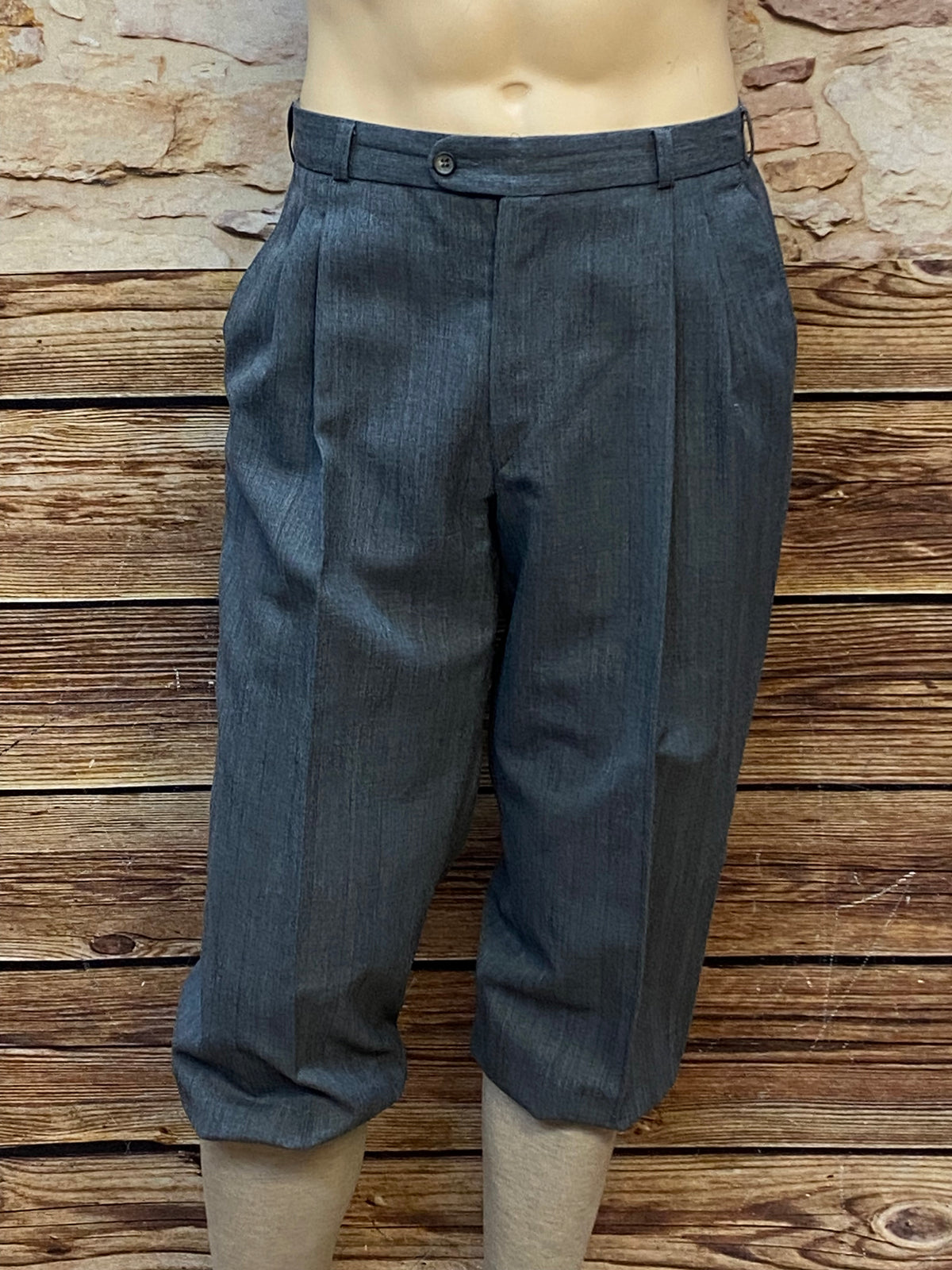 Graue Knickerbocker-Hose Gr.52