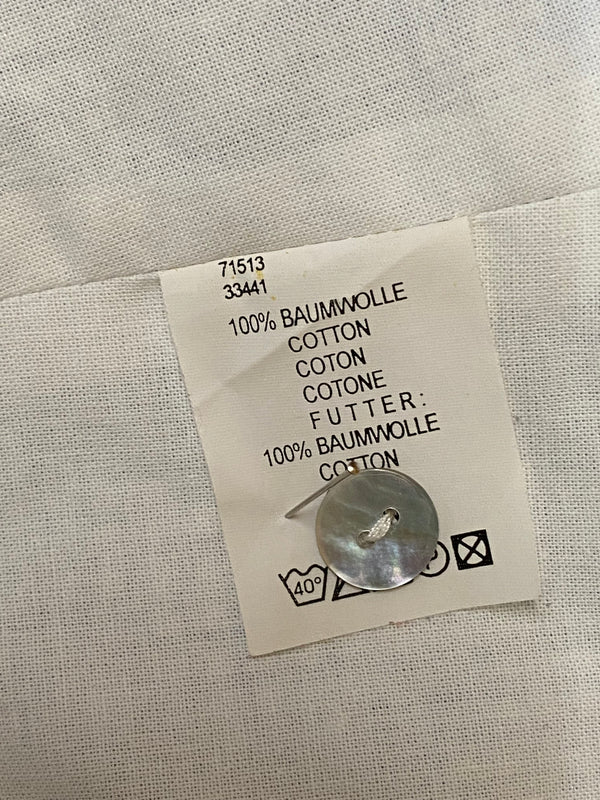 Karierte Trachtenbluse von Hammerschmid blau weiß Gr.36