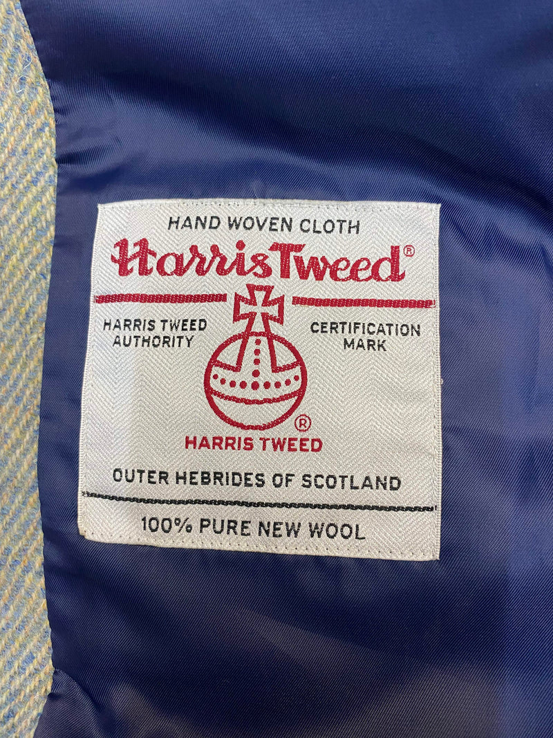 Original Harris Tweed Vintage Anzug aus 100 % Schurwolle – Kleine Herrengröße (44), Unisex