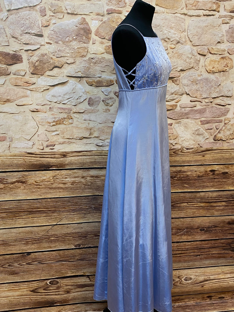 Robe de soirée longue bleu clair taille 36 Morgan and Co robe de bal vintage années 90 