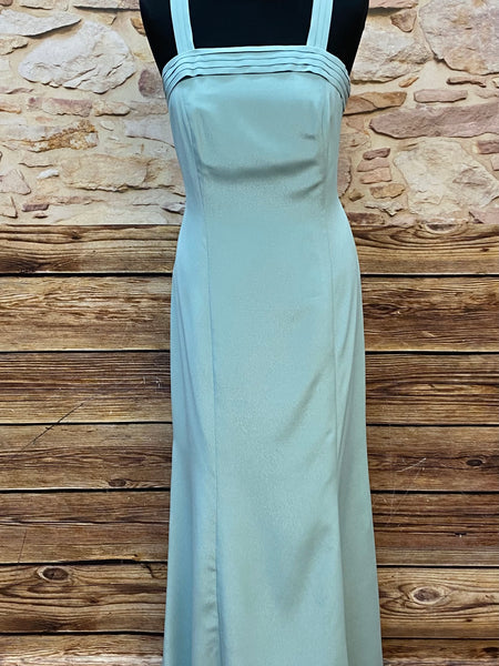 Abendkleid Hellblau Secondhand Gr.42