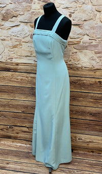 Abendkleid Hellblau Secondhand Gr.42