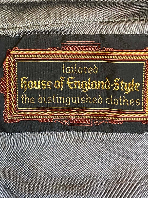 Knickerbocker - Dunkelgrau mit feiner Struktur – 20er-Jahre-Stil