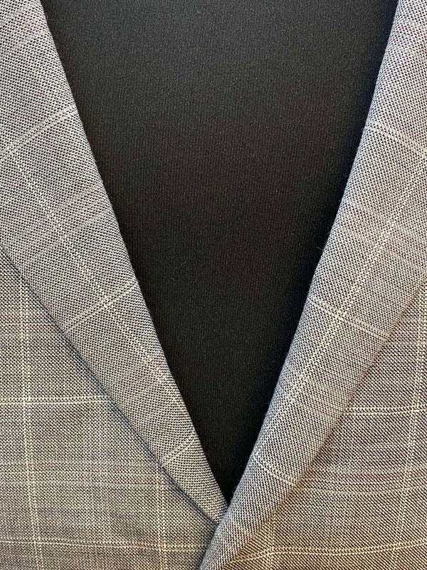 „Reversdetail eines grauen Daniel Hechter Herren Sakkos“