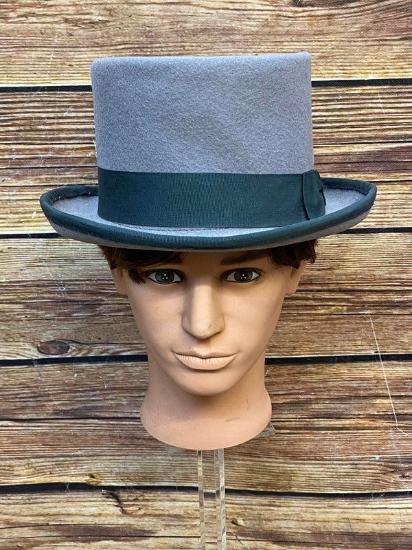 Herren-Zylinder grau – klassischer Zylinder, Gr. 59