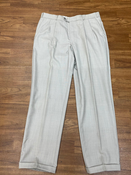 Vintage Hose, Anzughose, Bundfalten, Gr.54
