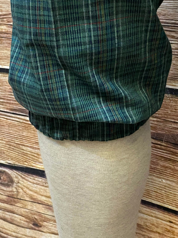 Herren-Knickerbocker Gr. 50 – Bund 90 cm – Grün kariert