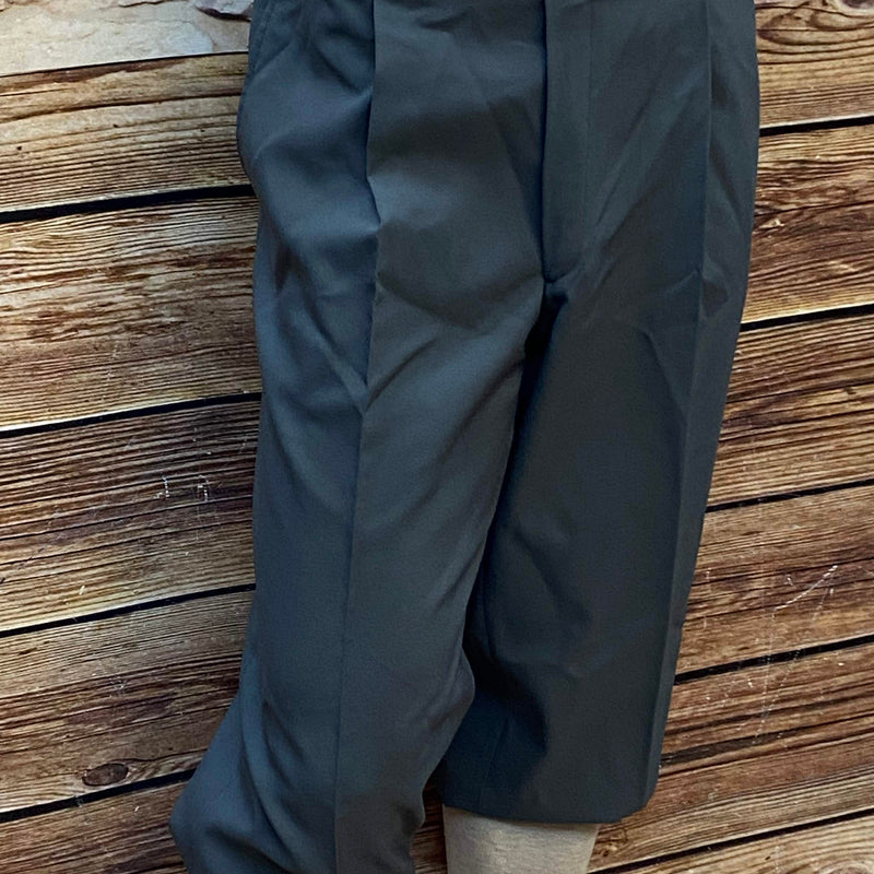 Dunkelgraue Knickerbocker Hose – Vintage-Stil, Gr.54, B 105 cm