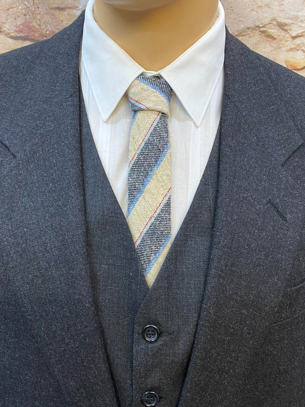 20er-Jahre Vintage Anzug - Größe 54 Komplett-Outfit im Peaky Blinders Stil, Ansicht 2