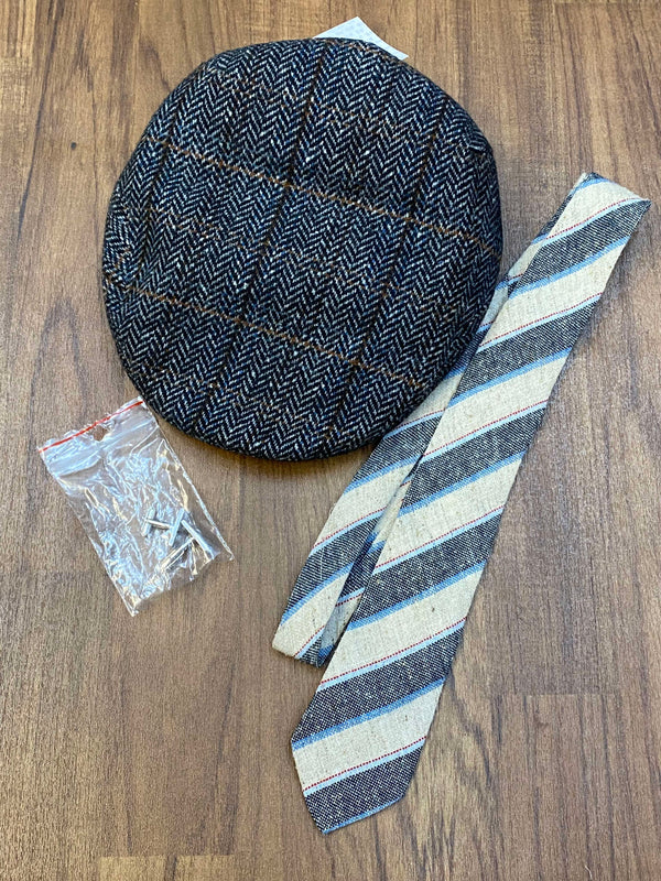 20er-Jahre Vintage Anzug - Größe 54 Komplett-Outfit im Peaky Blinders Stil, Ansicht 3