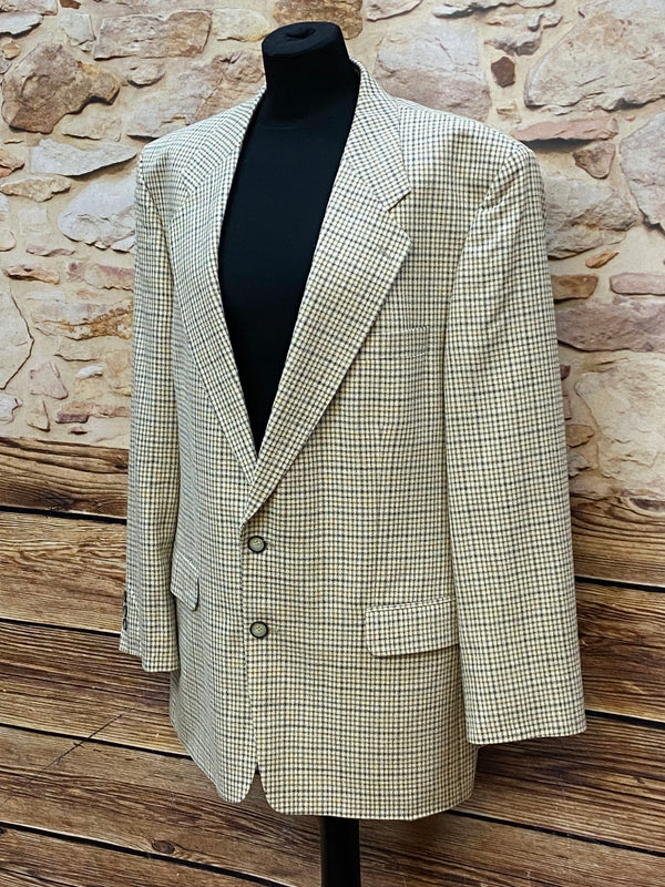 Vintage Herren-Sakko mit Karomuster