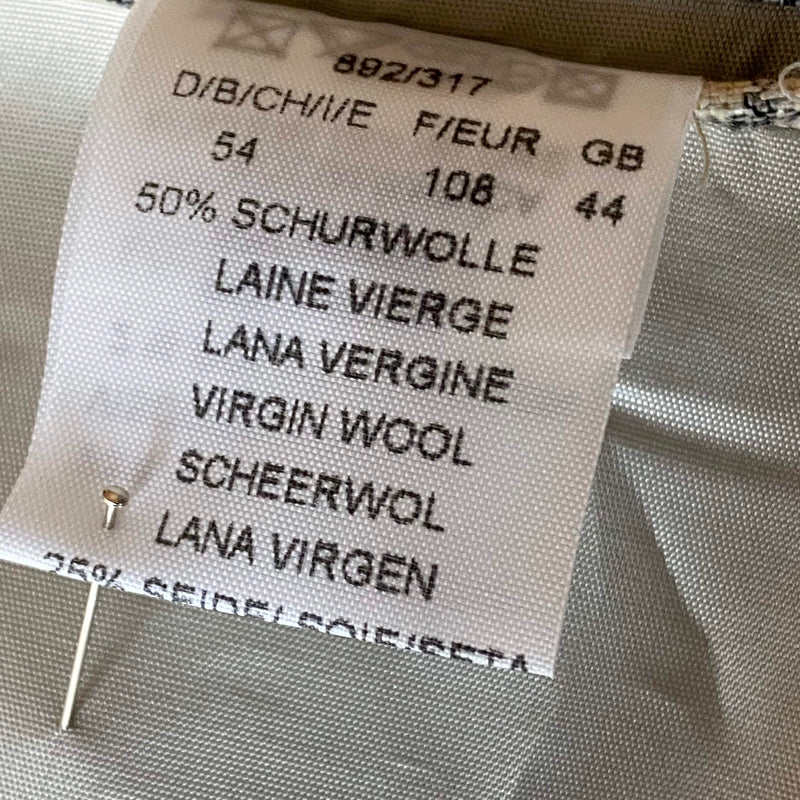 Vintage Herren-Sakko mit Karomuster in Größe 54