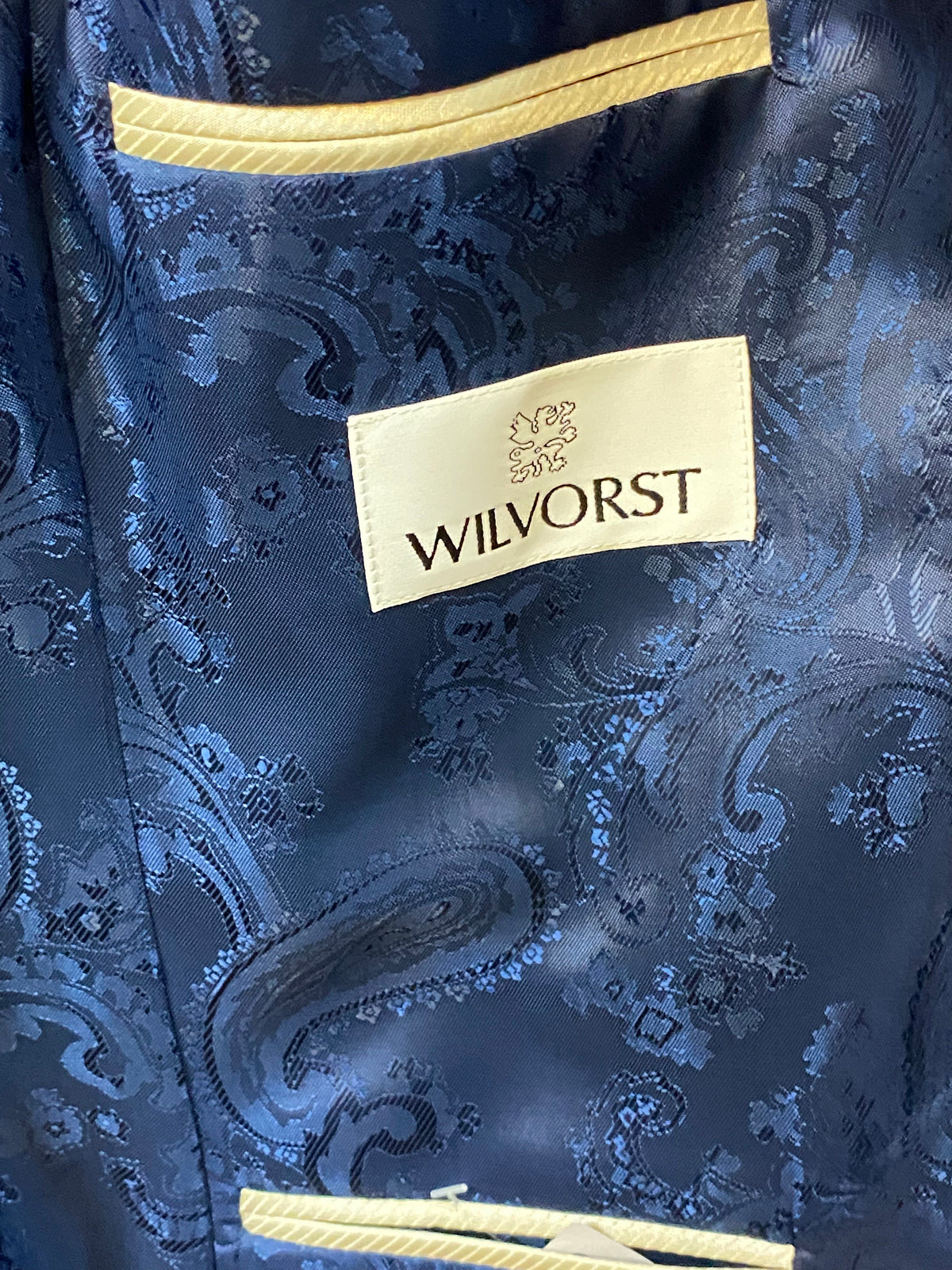 Elegantes Wilvorst Sakko in Größe 98 – Dunkelblau, Hochwertig & Neu