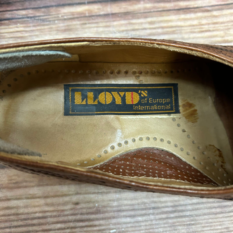 Vintage Lloyd of Europe Herren‐Loafer in Braun – Größe 40