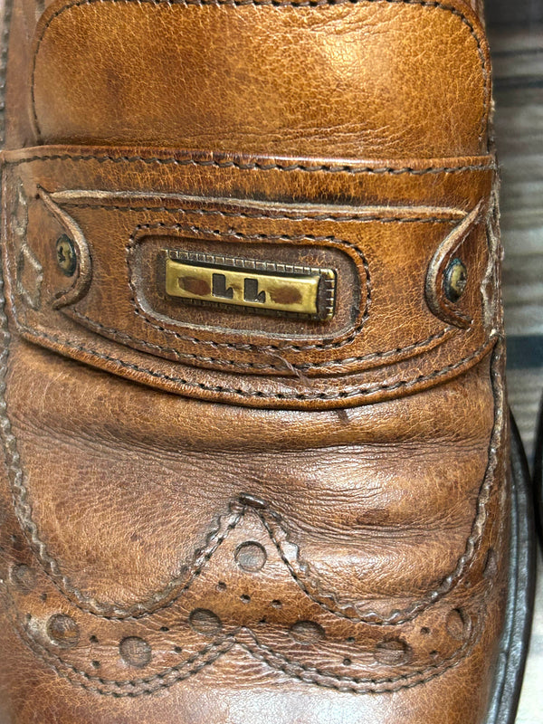 Vintage Lloyd of Europe Herren‐Loafer in Braun – Größe 40