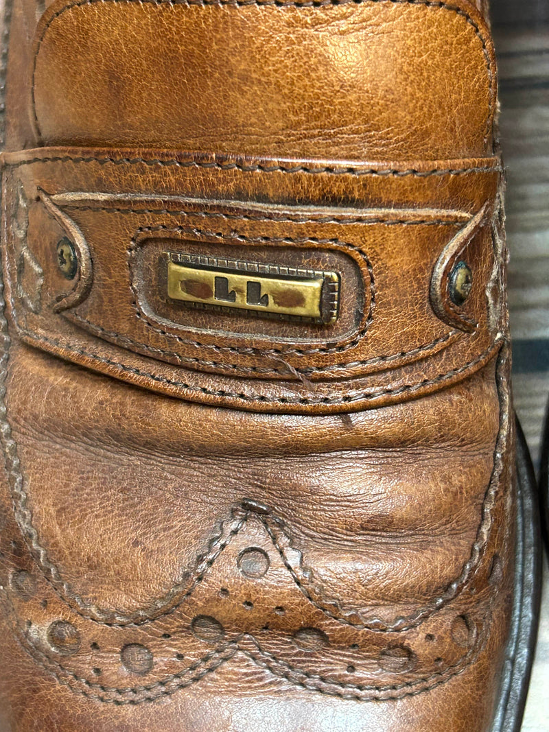 Vintage Lloyd of Europe Herren‐Loafer in Braun – Größe 40
