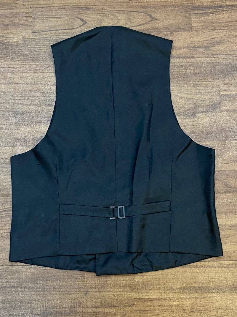 Gilet de smoking homme vintage noir taille 25