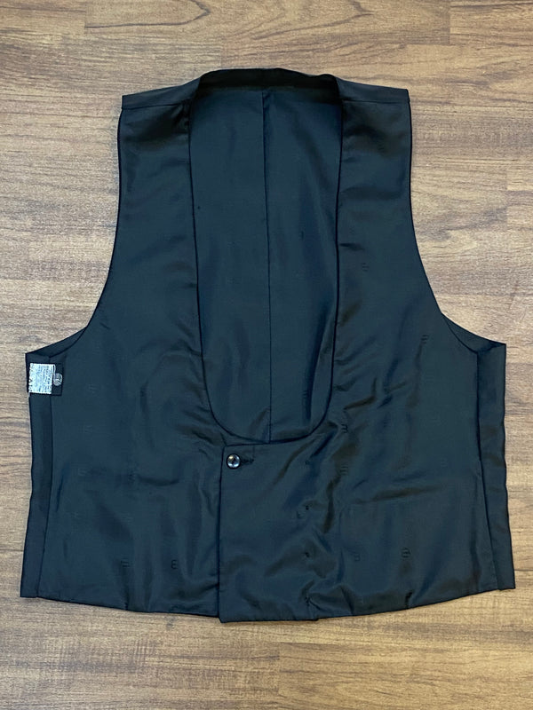 Herren Smokingweste Vintage schwarz Gr.25