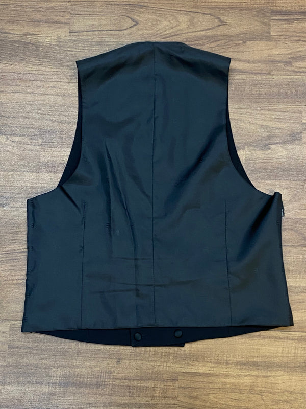 Herren Smokingweste Vintage schwarz Gr.25
