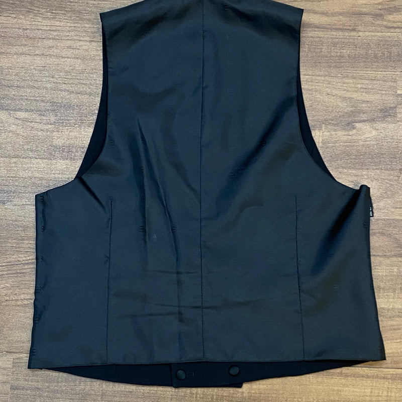 Herren Smokingweste Vintage schwarz Gr.25
