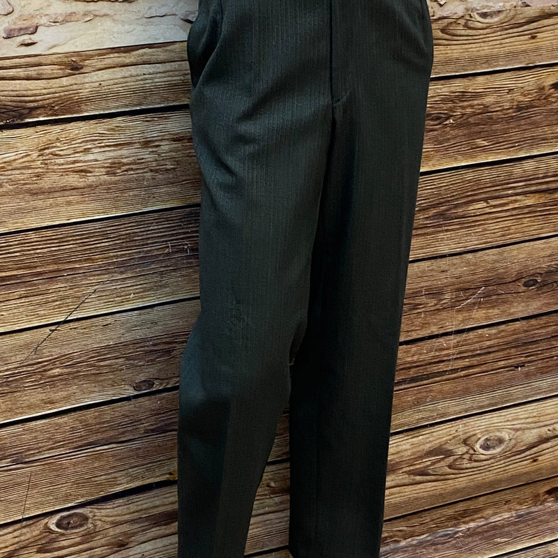 Vintage-Hose Herren Gr.58 Grau/Schwarz