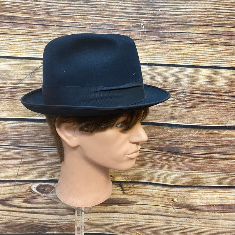 Herren Vintage-Hut Royal Stetson schwarz Gr.56