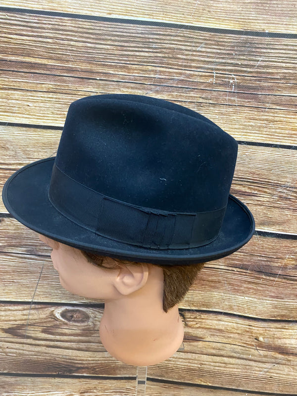 Herren Vintage-Hut Royal Stetson schwarz Gr.56