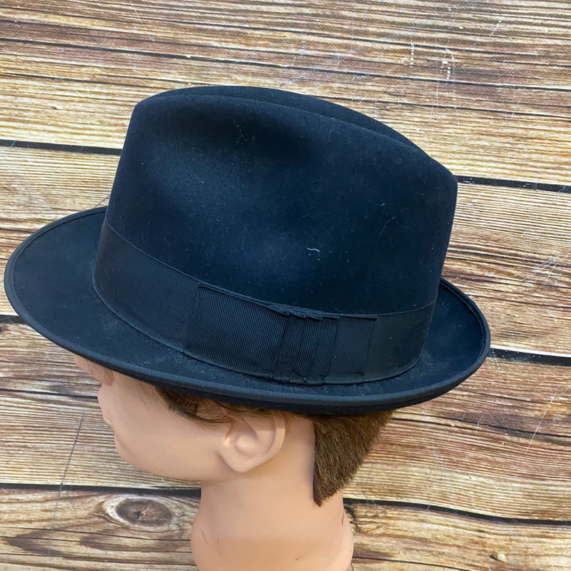 Herren Vintage-Hut Royal Stetson schwarz Gr.56