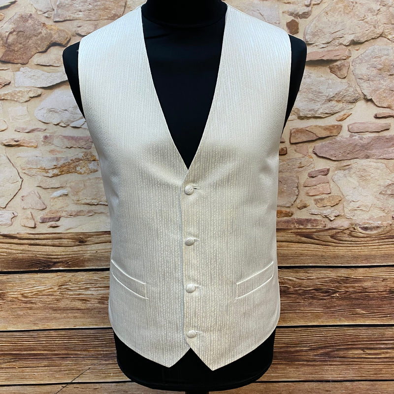 „Herrenweste Größe 98 hell strukturiert Vorderansicht“
