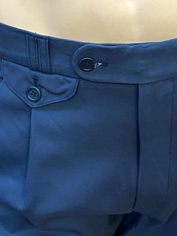 Blaue Knickerbockerhose Gr.48 im 20er-Jahre-Stil,  84 cm
