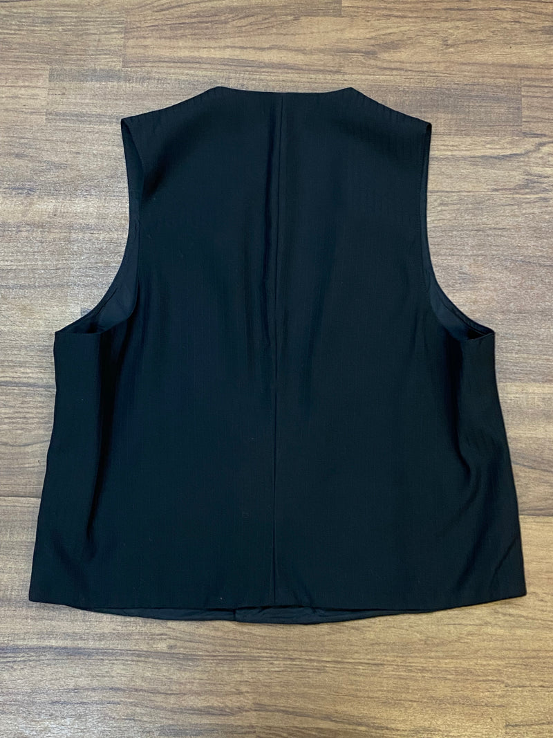 Gilet de smoking de haute qualité vintage noir taille 52