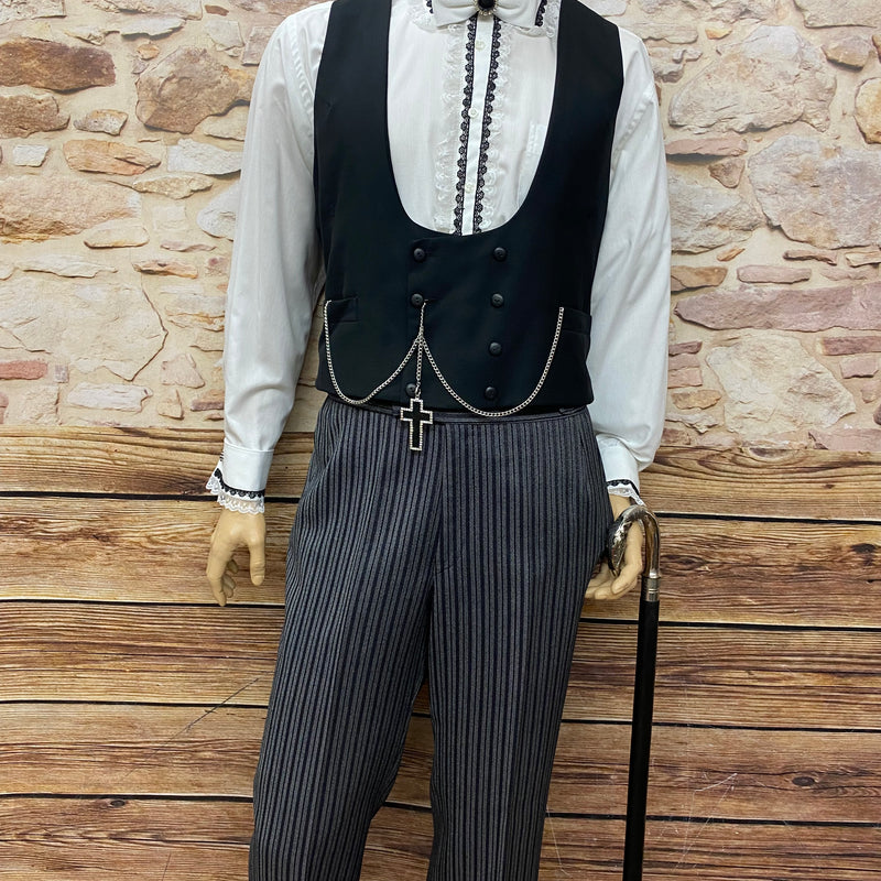 7-teiliger Hochzeitsfrack Wedding Suit Steampunk Barock Gothic Gr.52