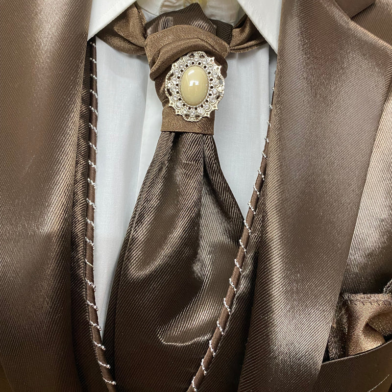 Herren Anzug, Vintage 5teilig in braun