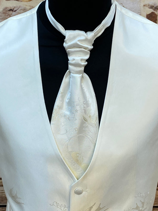 Hochzeitsweste in Creme von Tziacco – Gr.52