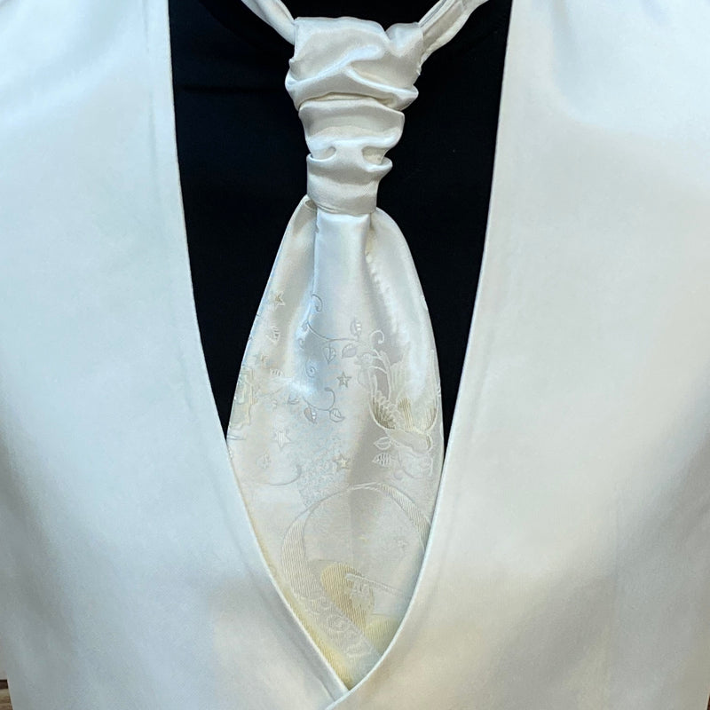 Hochzeitsweste in Creme von Tziacco – Gr.52