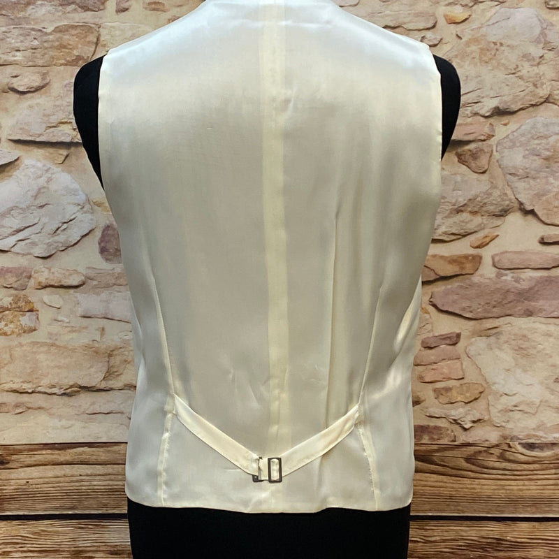 Hochzeitsweste in Creme von Tziacco – Gr.52