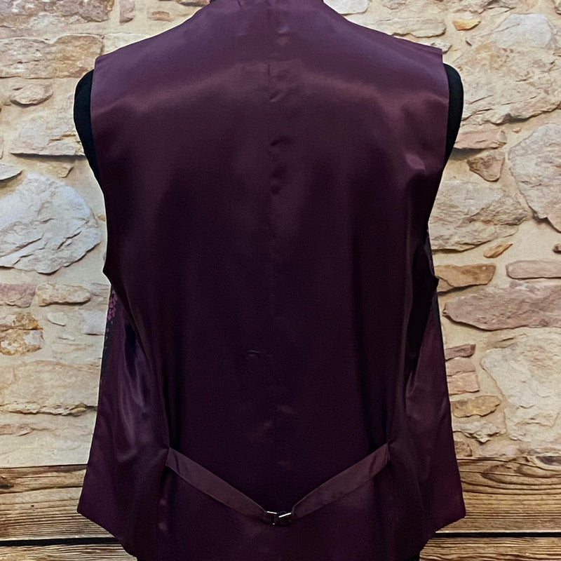 Klassisch Elegante Hochzeitsweste mit Krawatte, Gr.58
