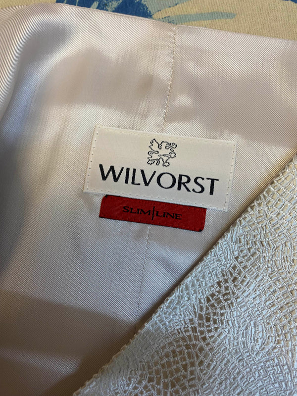 Hochzeitsweste mit Plastron und Einstecktuch von Wilvorst, Gr.106
