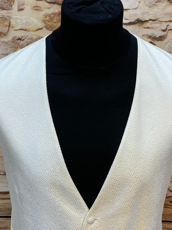 Hochzeitsweste von Wilvorst, Neu mit Plastron, Gr.60