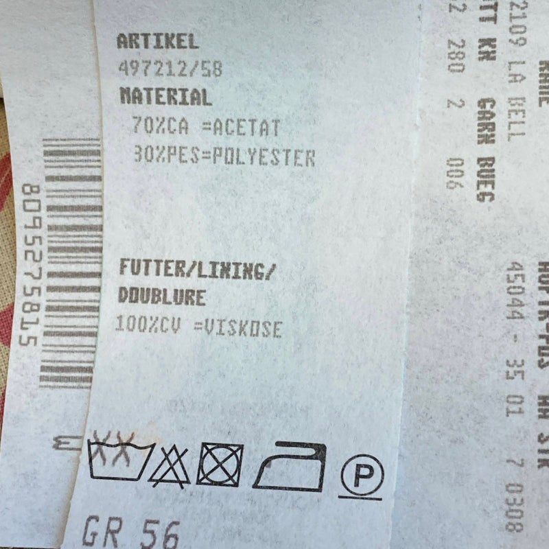 Elfenbeinfarbene Hochzeitsweste - Wilvorst Slim Line, Größe 56