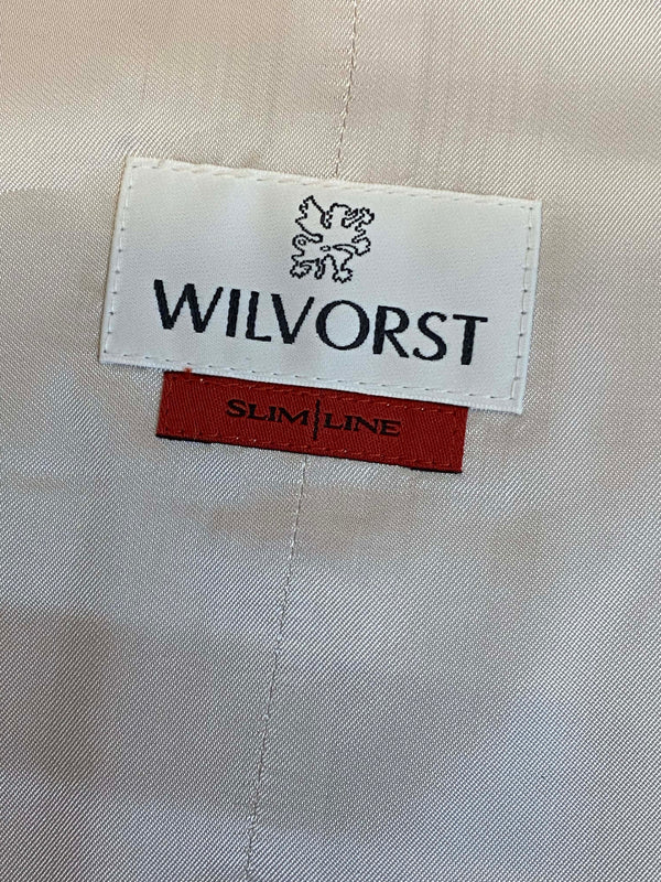 Exklusives 3-teiliges Hochzeitswesten-Set von Wilvorst in Elfenbein, Größe 58