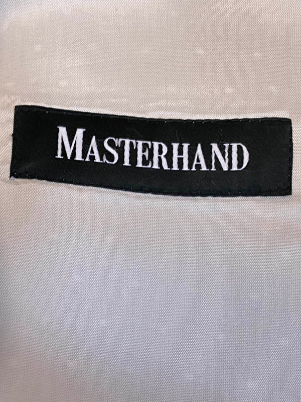 Hochwertige Masterhand Hochzeitsweste 2teilig in Elfenbein, Größe 48