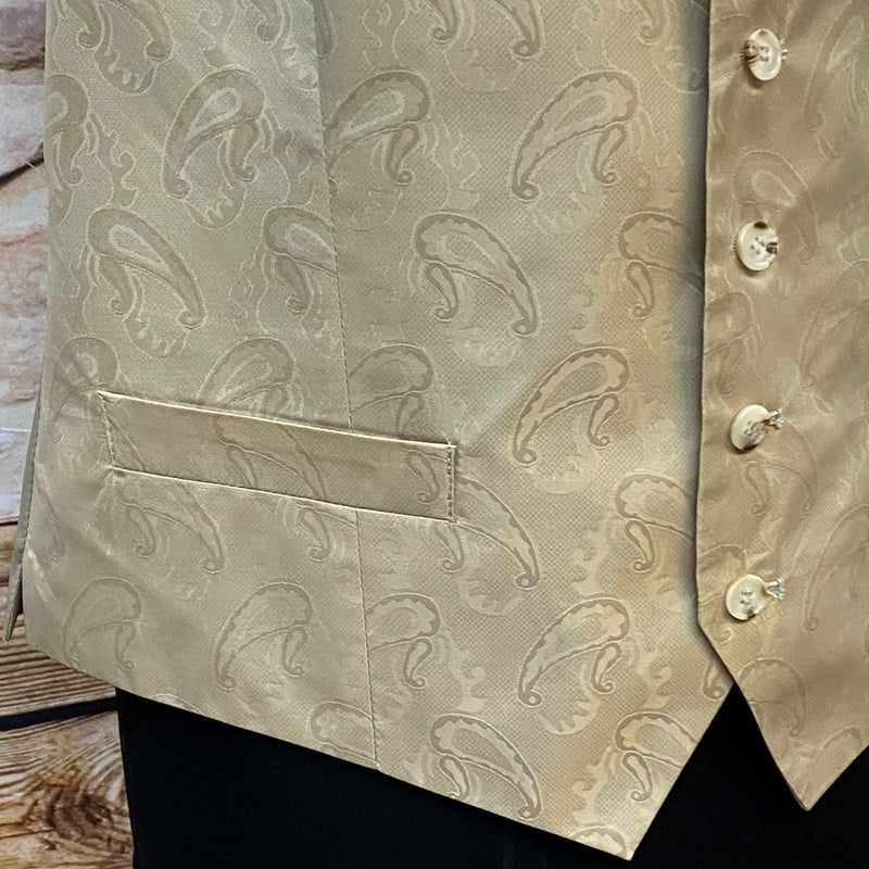 Hochwertige Hochzeitsweste in Beige von Studio Coletti, Größe 52