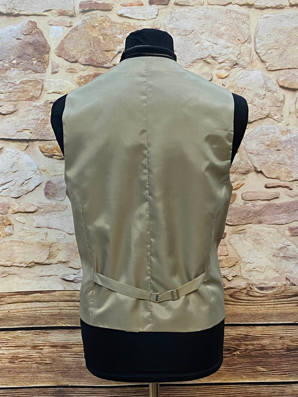 Hochwertige Hochzeitsweste in Beige von Studio Coletti, Größe 52