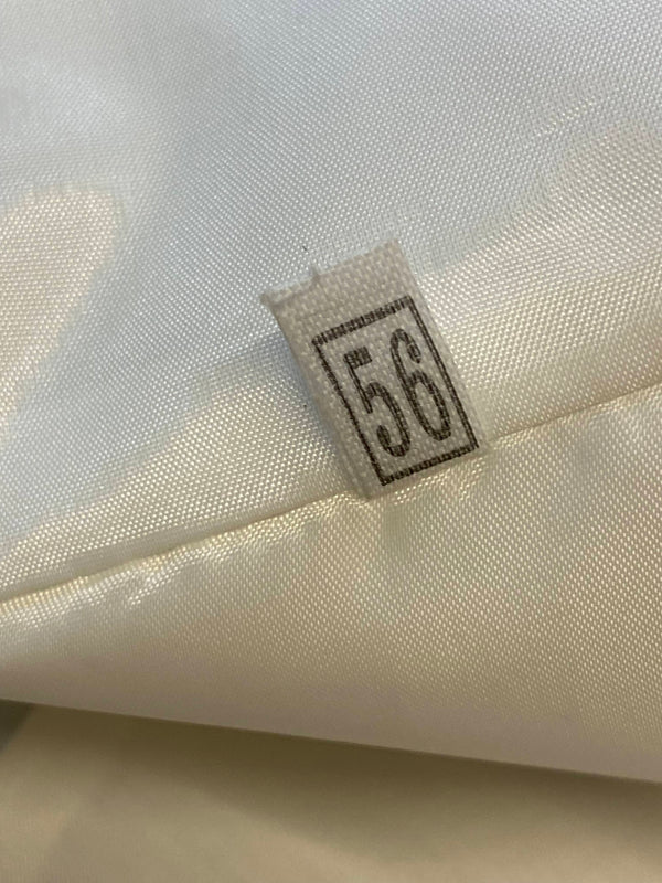 Hochwertige Herren-Hochzeitsweste 2teilig in Elfenbein, Größe 56