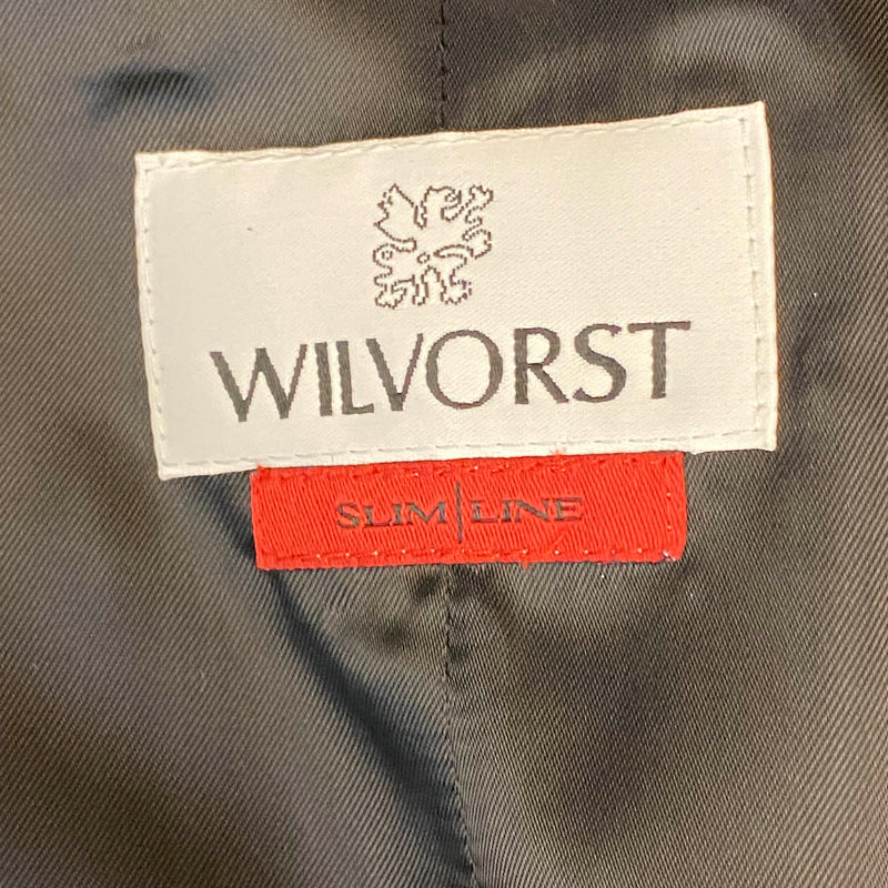 Edle Weste mit Plastron in Schwarz von Wilvorst, Größe 50